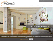 Tablet Screenshot of immobiliaredinamica.it